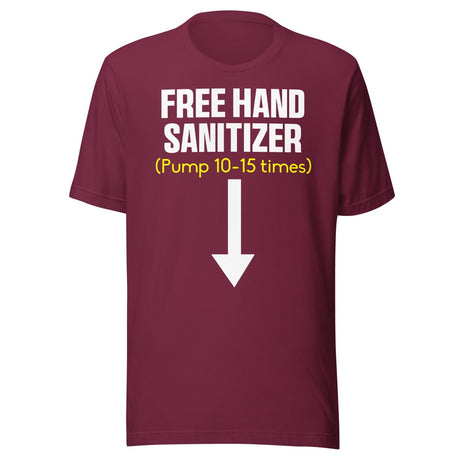 Free Hand Sanitizer Shirt
