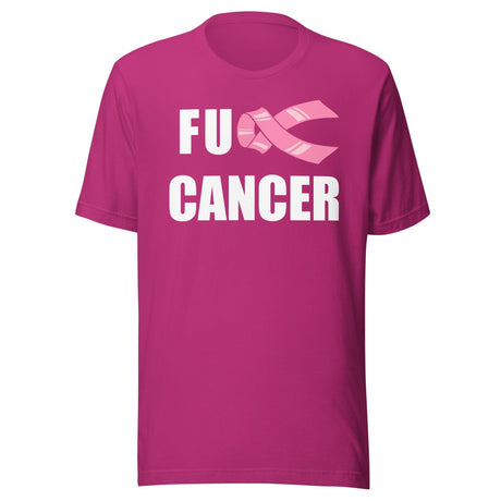 Fuck Cancer Pink Ribbon Shirt