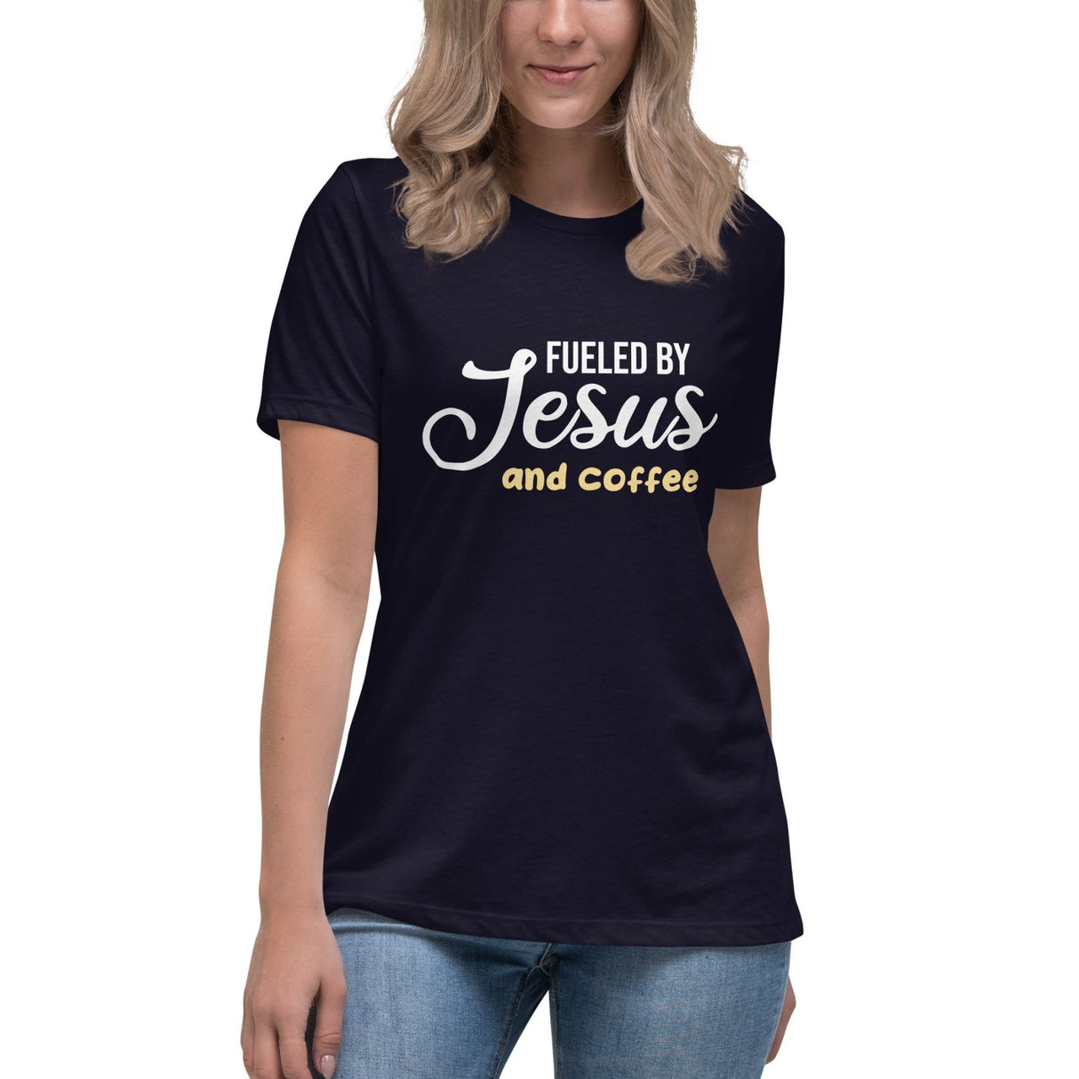 Fueled By Jesus And Coffee Women's Shirt