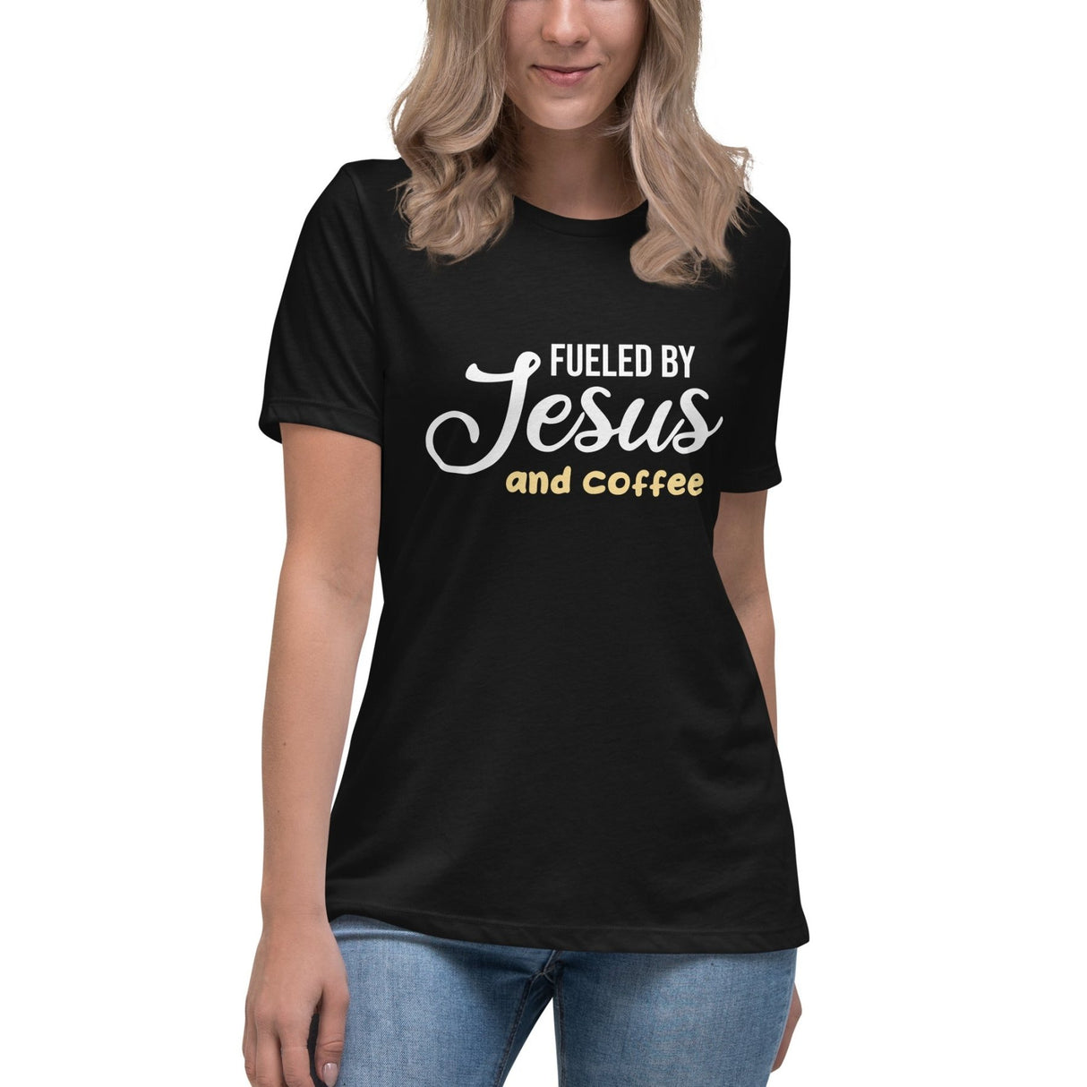 Fueled By Jesus And Coffee Women's Shirt