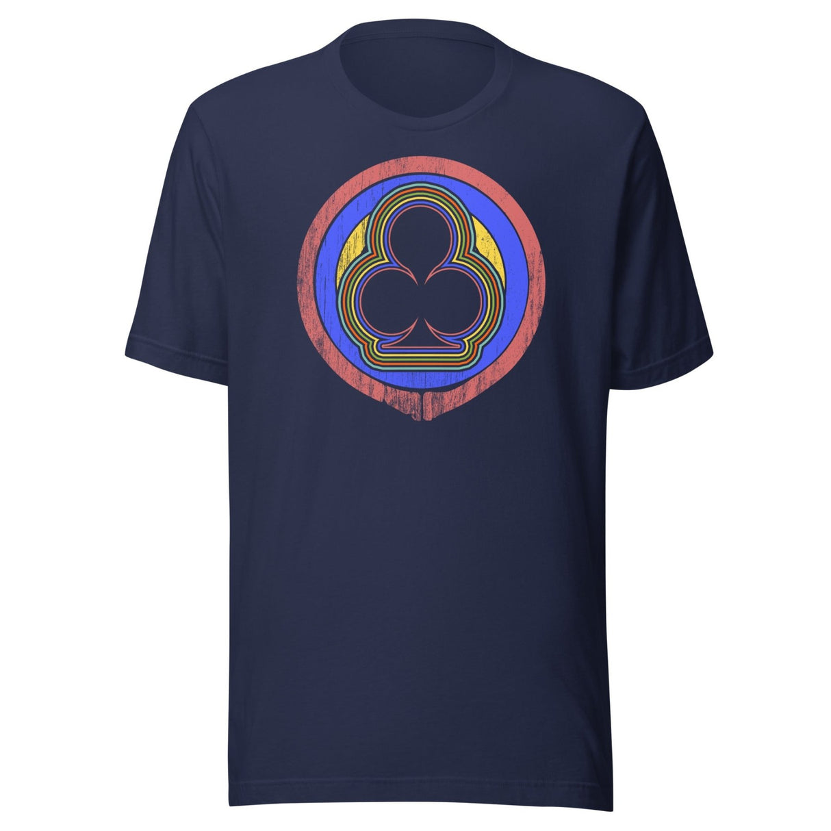 Funky Retro Poker Clubs Shirt