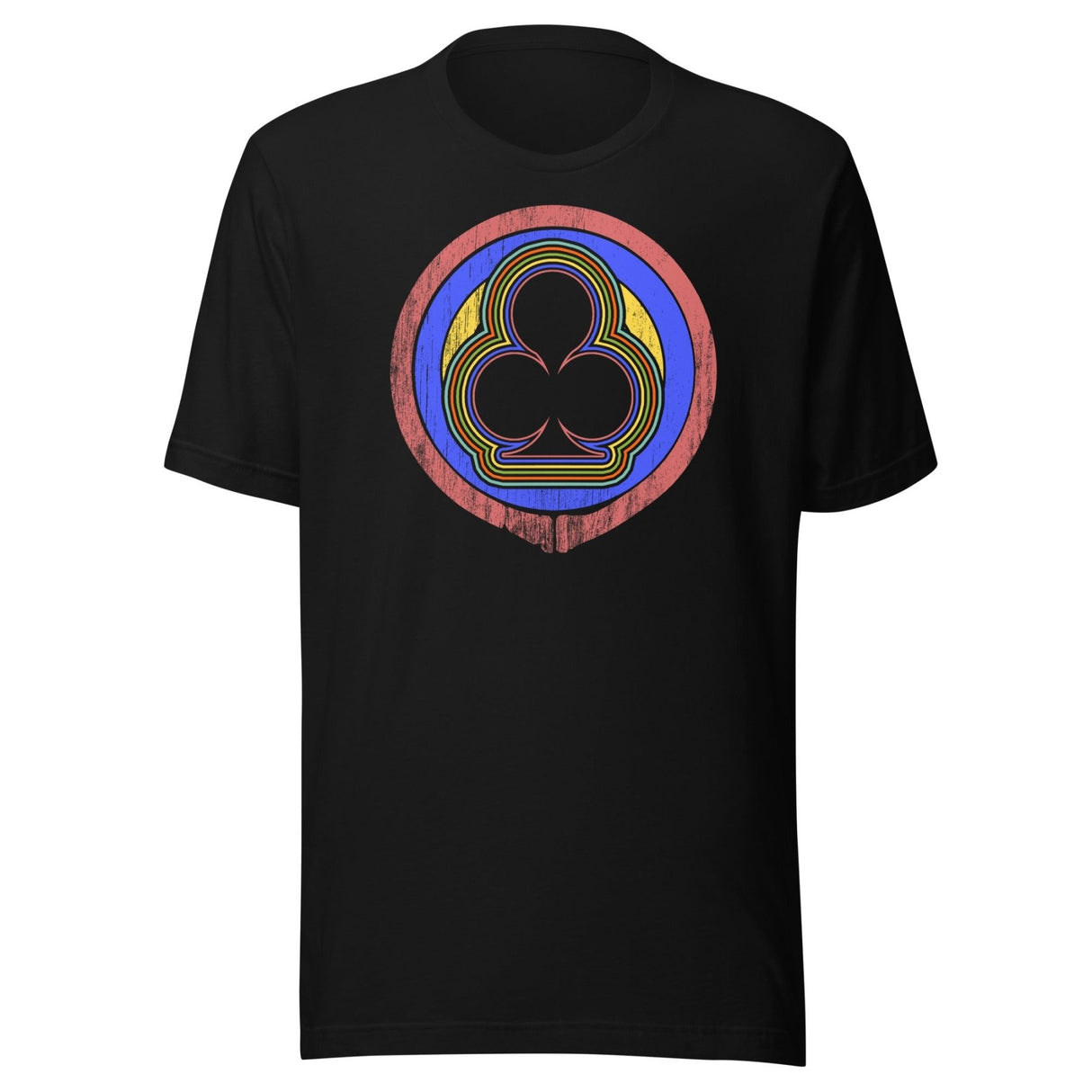 Funky Retro Poker Clubs Shirt