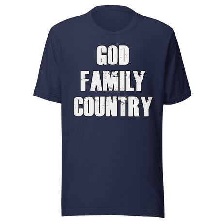 God Family And Country Shirt