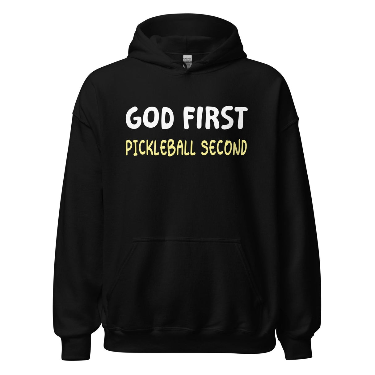 God First Pickleball Second Hoodie