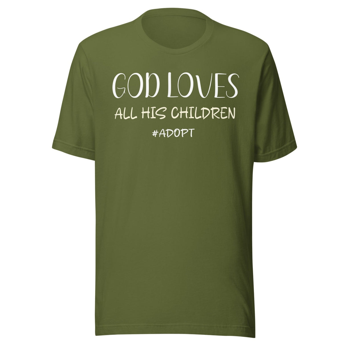 God Loves All His Children Adoption Shirt