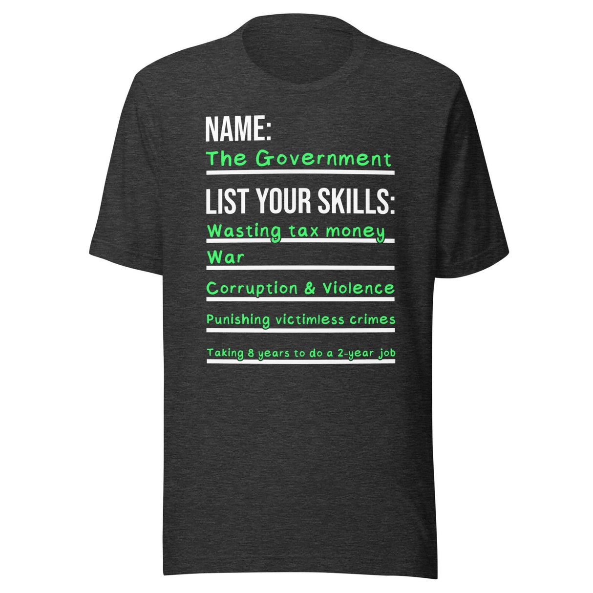 Government Skills Shirt