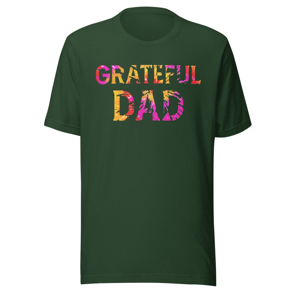 Grateful Dad Tie Dye Shirt