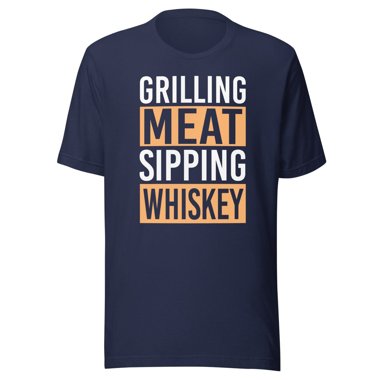 Grilling Meat Sipping Whiskey Shirt