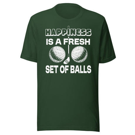 Happiness is a Fresh Set of Balls Golf Shirt
