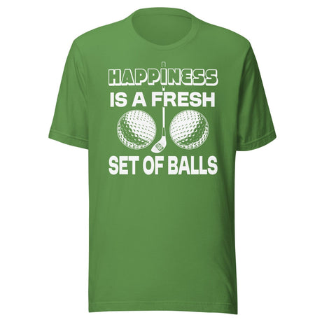 Happiness is a Fresh Set of Balls Golf Shirt