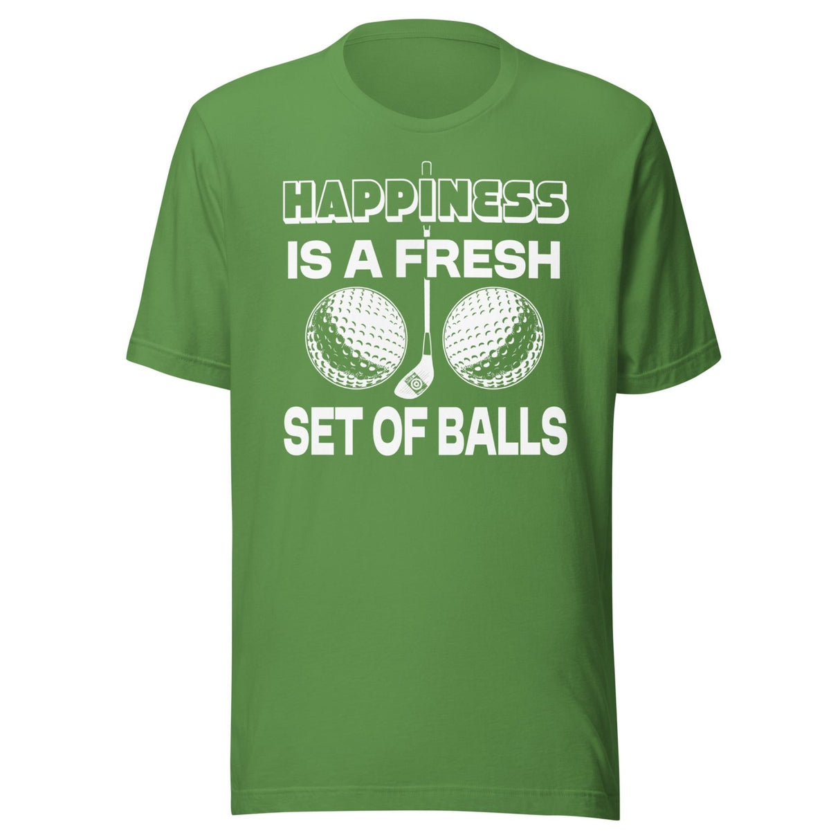 Happiness is a Fresh Set of Balls Golf Shirt
