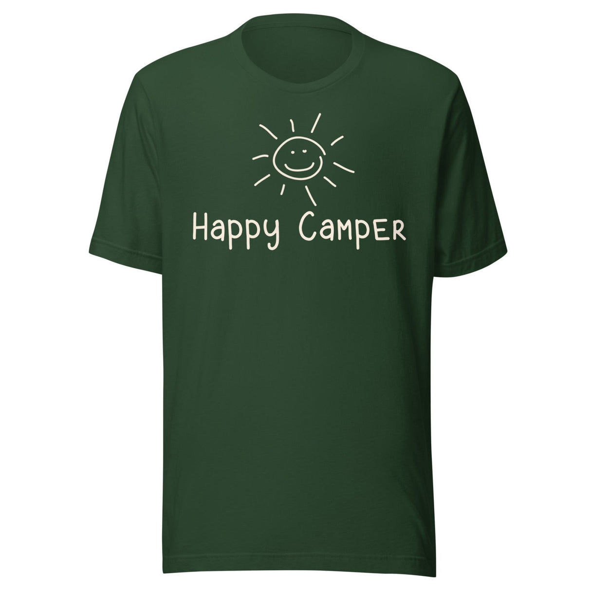 Happy Camper Smiling Sun Shirt