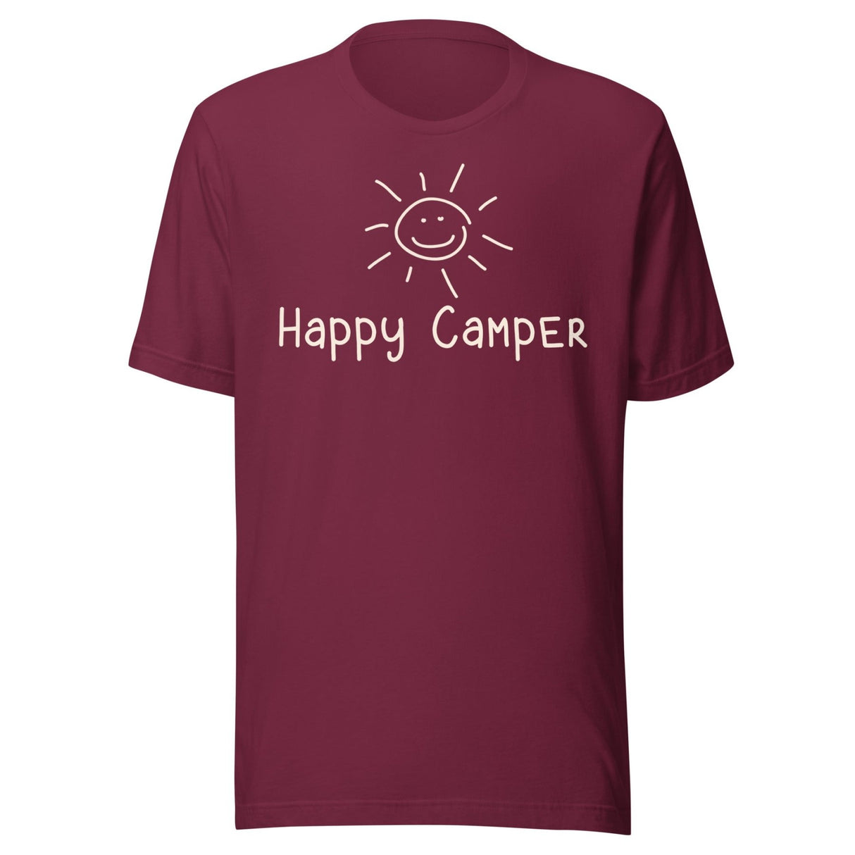 Happy Camper Smiling Sun Shirt
