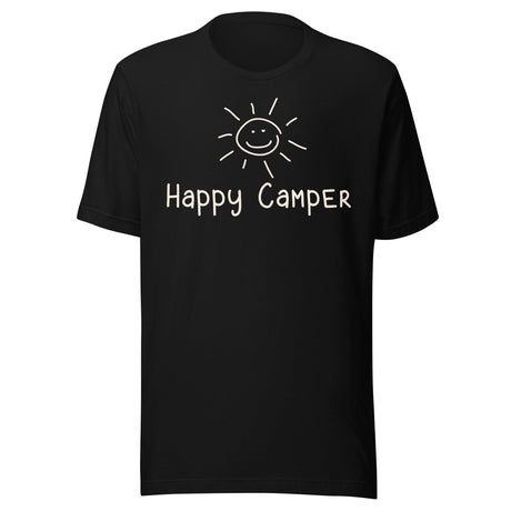 Happy Camper Smiling Sun Shirt