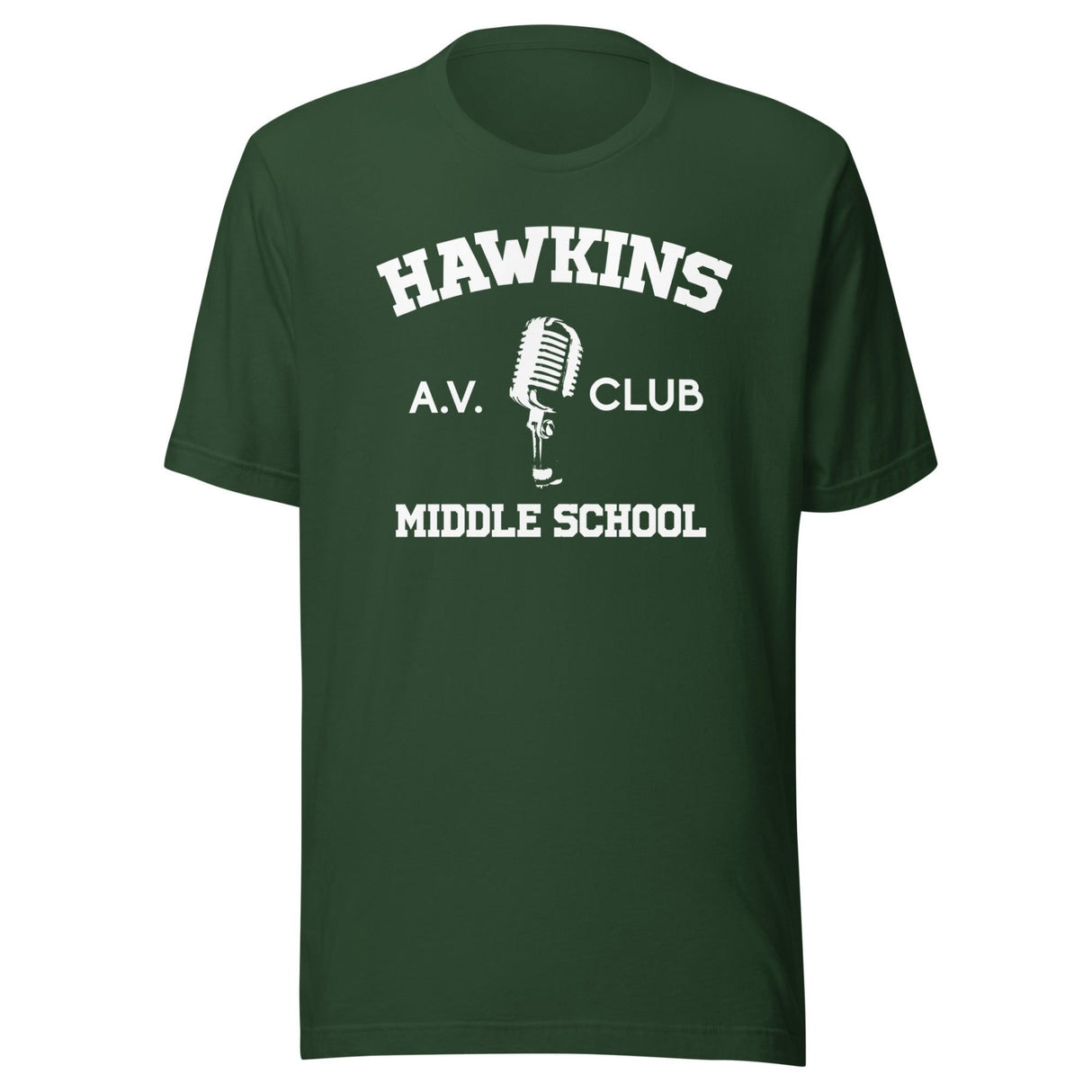 Hawkins Middle AV Club Shirt