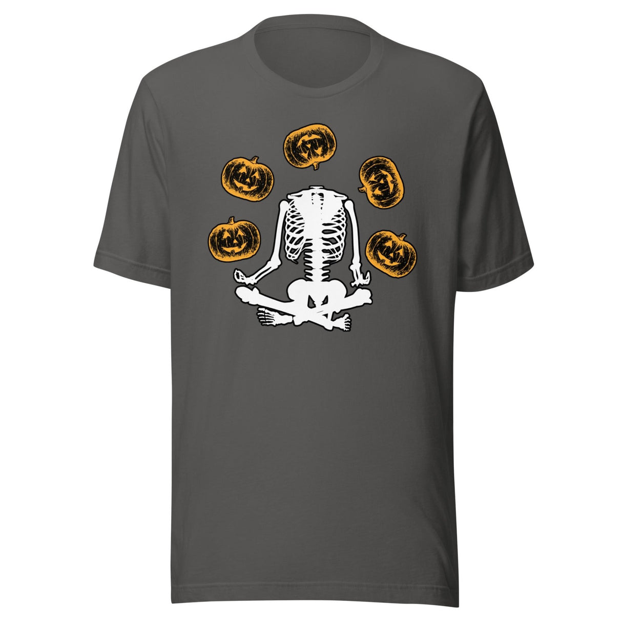 Headless Skeleton Juggling Pumpkins Shirt
