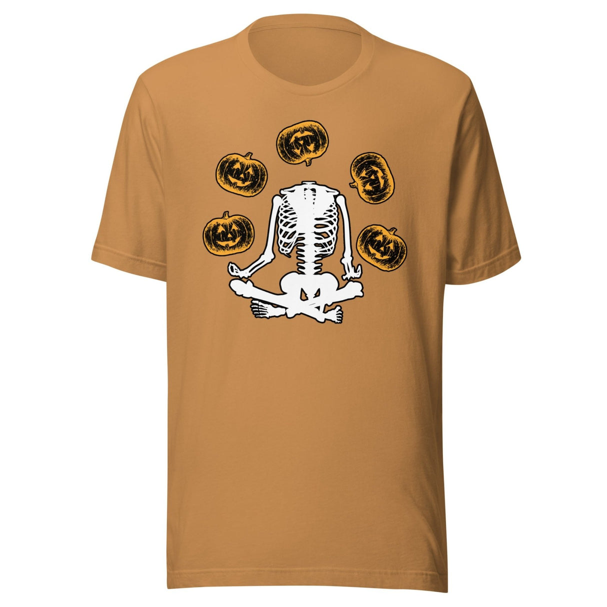 Headless Skeleton Juggling Pumpkins Shirt