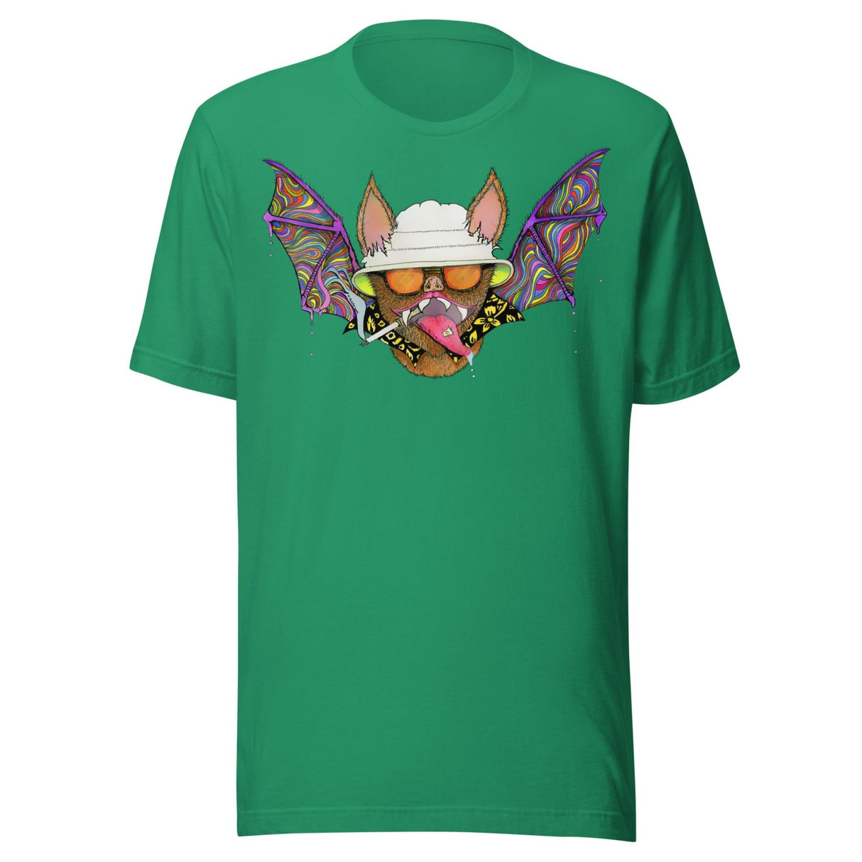 Hunter S. Thompson Psychedelic Bat Shirt