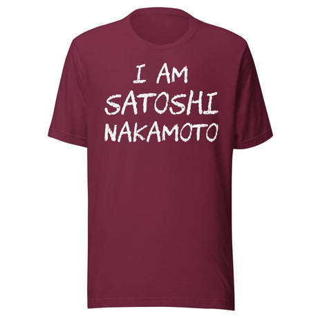 I Am Satoshi Nakamoto Shirt