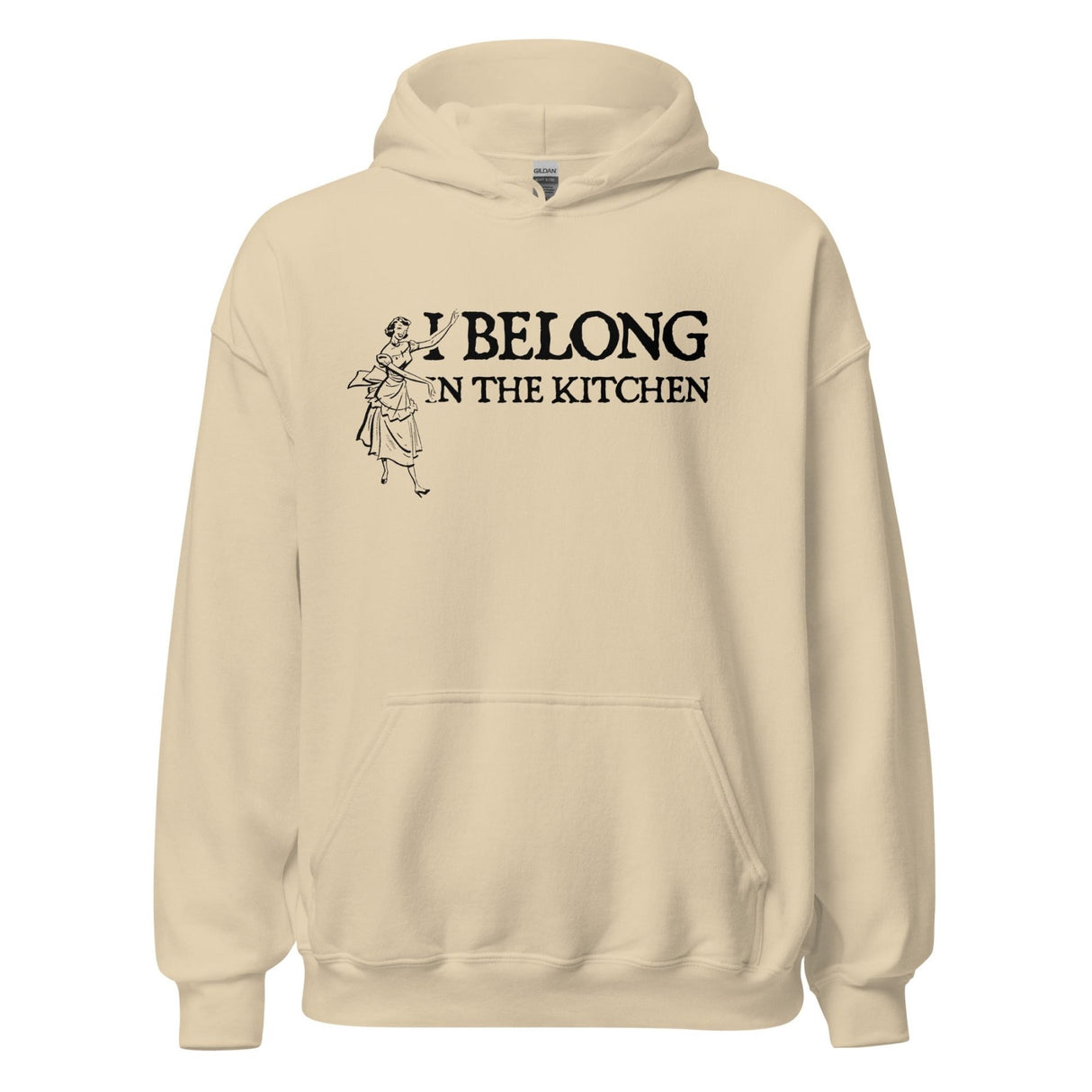 I Belong in The Kitchen Tradwife Hoodie