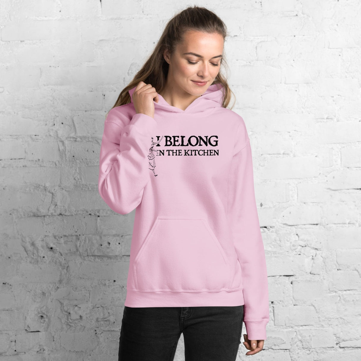 I Belong in The Kitchen Tradwife Hoodie
