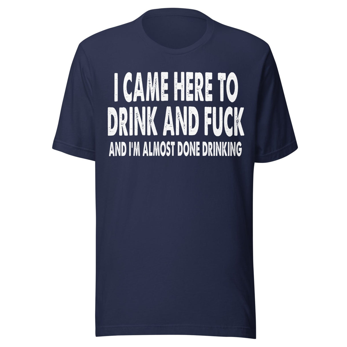 I Came Here To Drink And Fuck Shirt