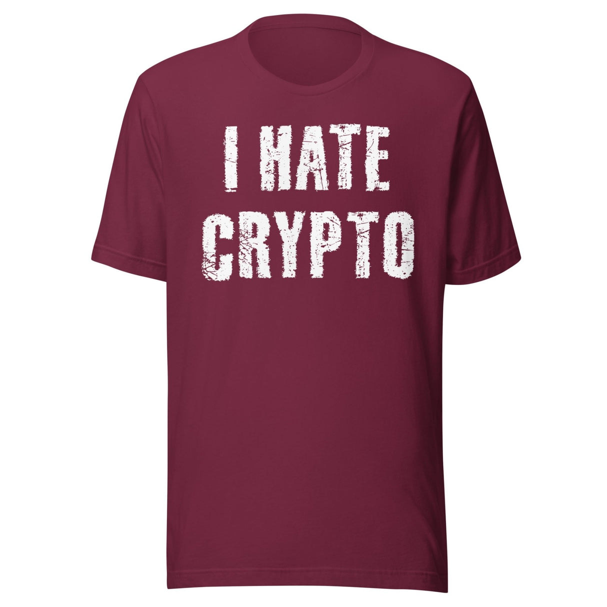I Hate Crypto Shirt