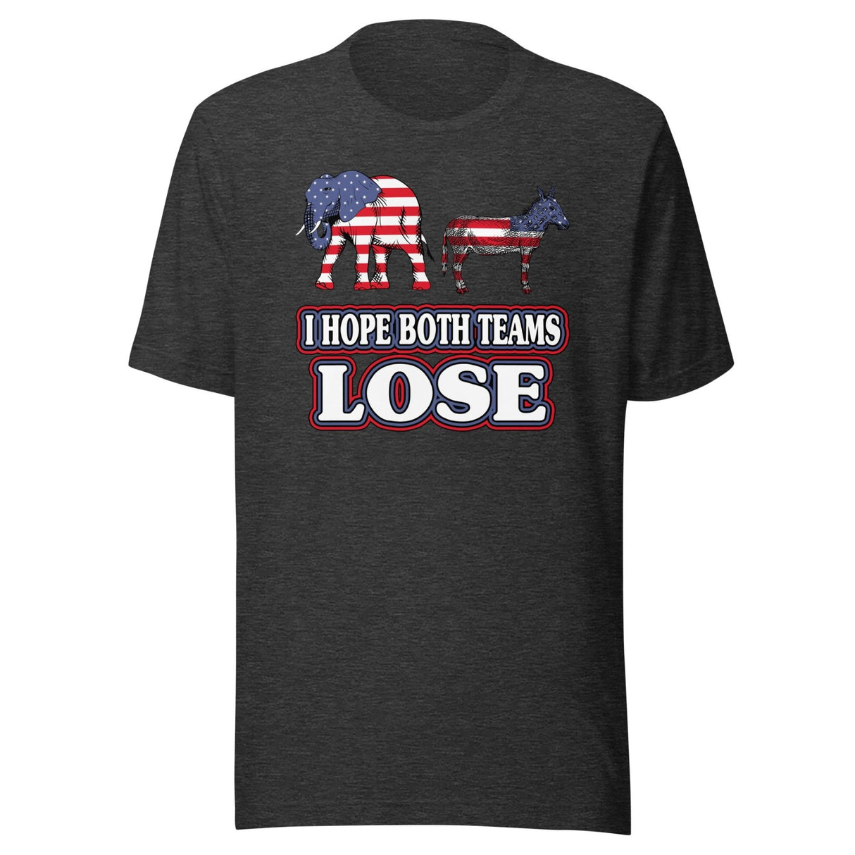 I Hope Both Teams Lose Libertarian Shirt