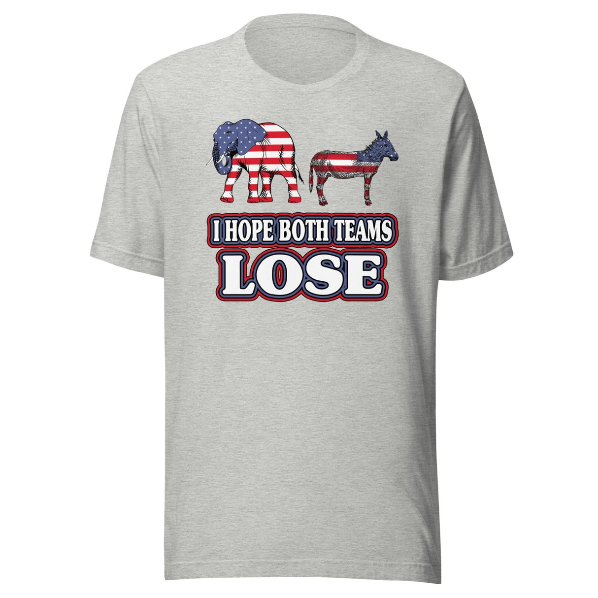 I Hope Both Teams Lose Libertarian Shirt
