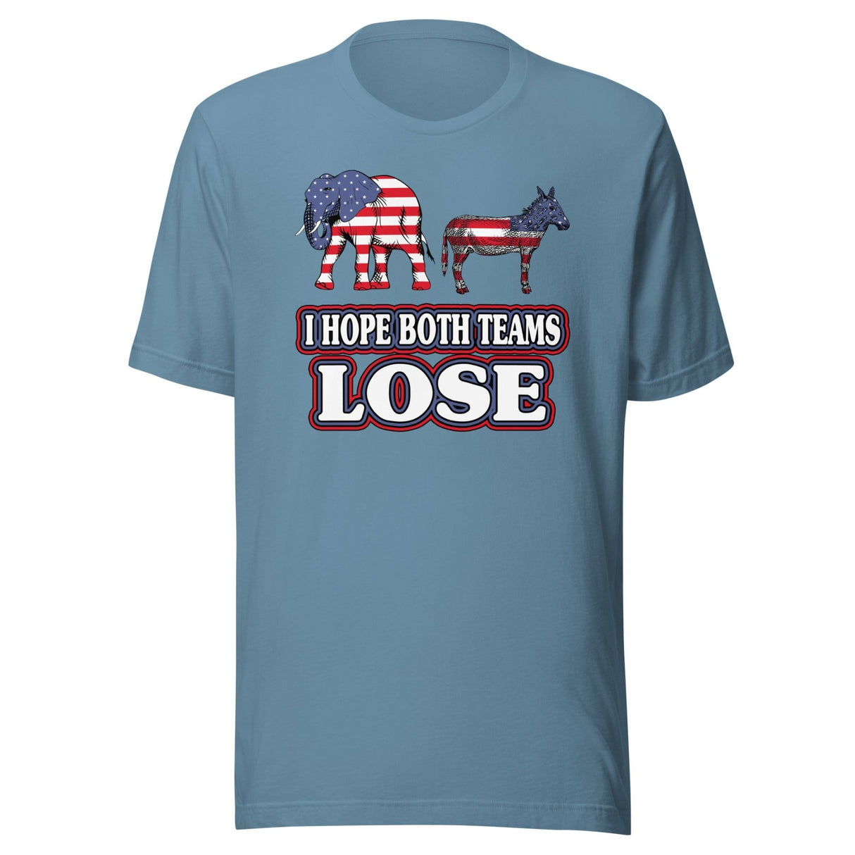 I Hope Both Teams Lose Libertarian Shirt