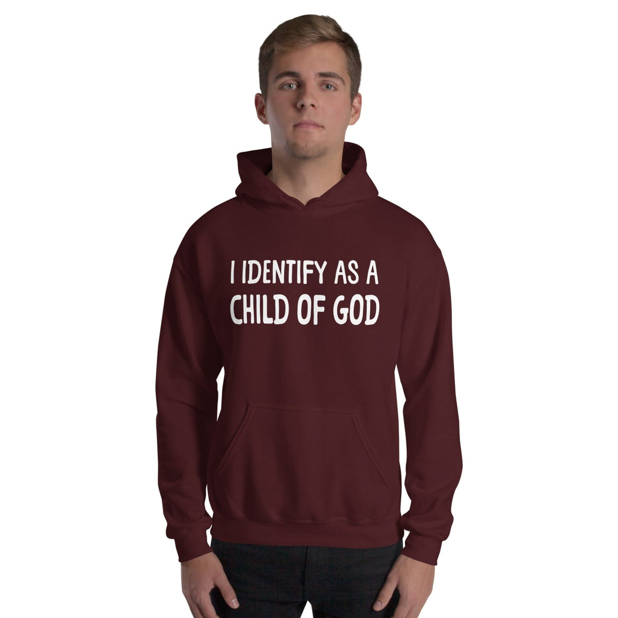 I Identify as a Child of God Hoodie
