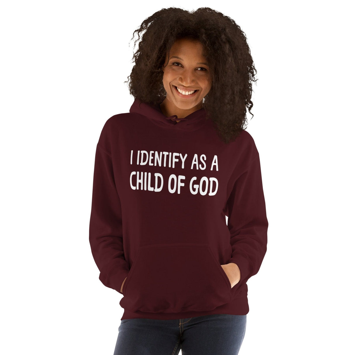 I Identify as a Child of God Hoodie