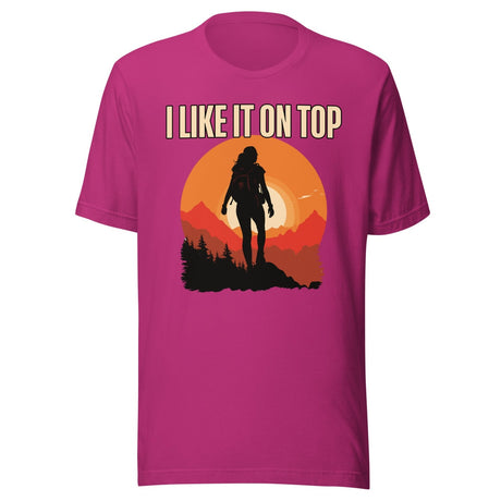 I Like It On Top Hiking Shirt