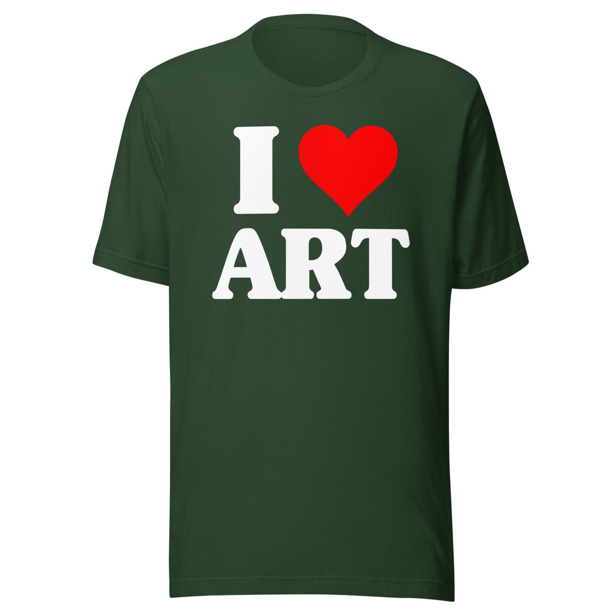 I Love Art Shirt