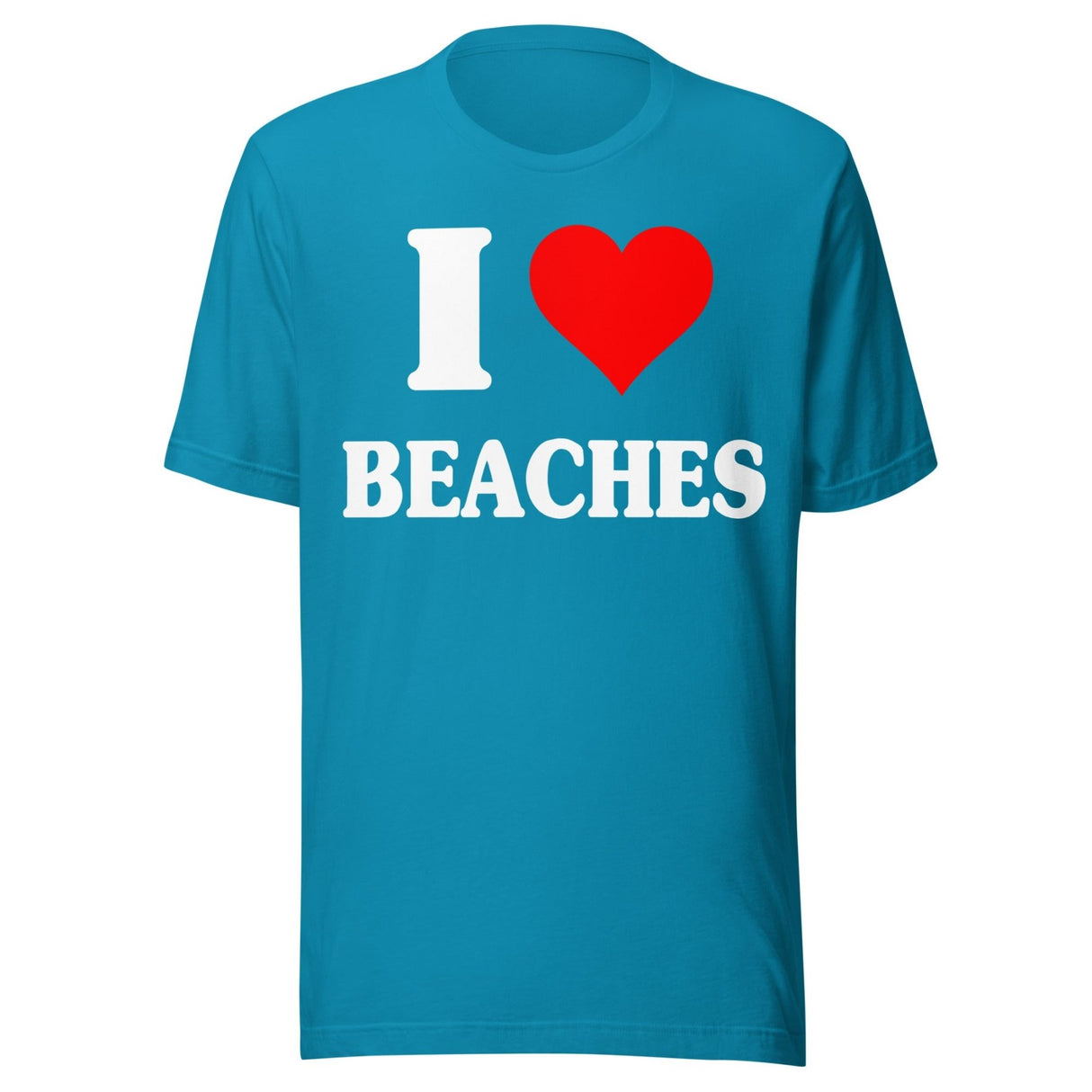 I Love Beaches Shirt