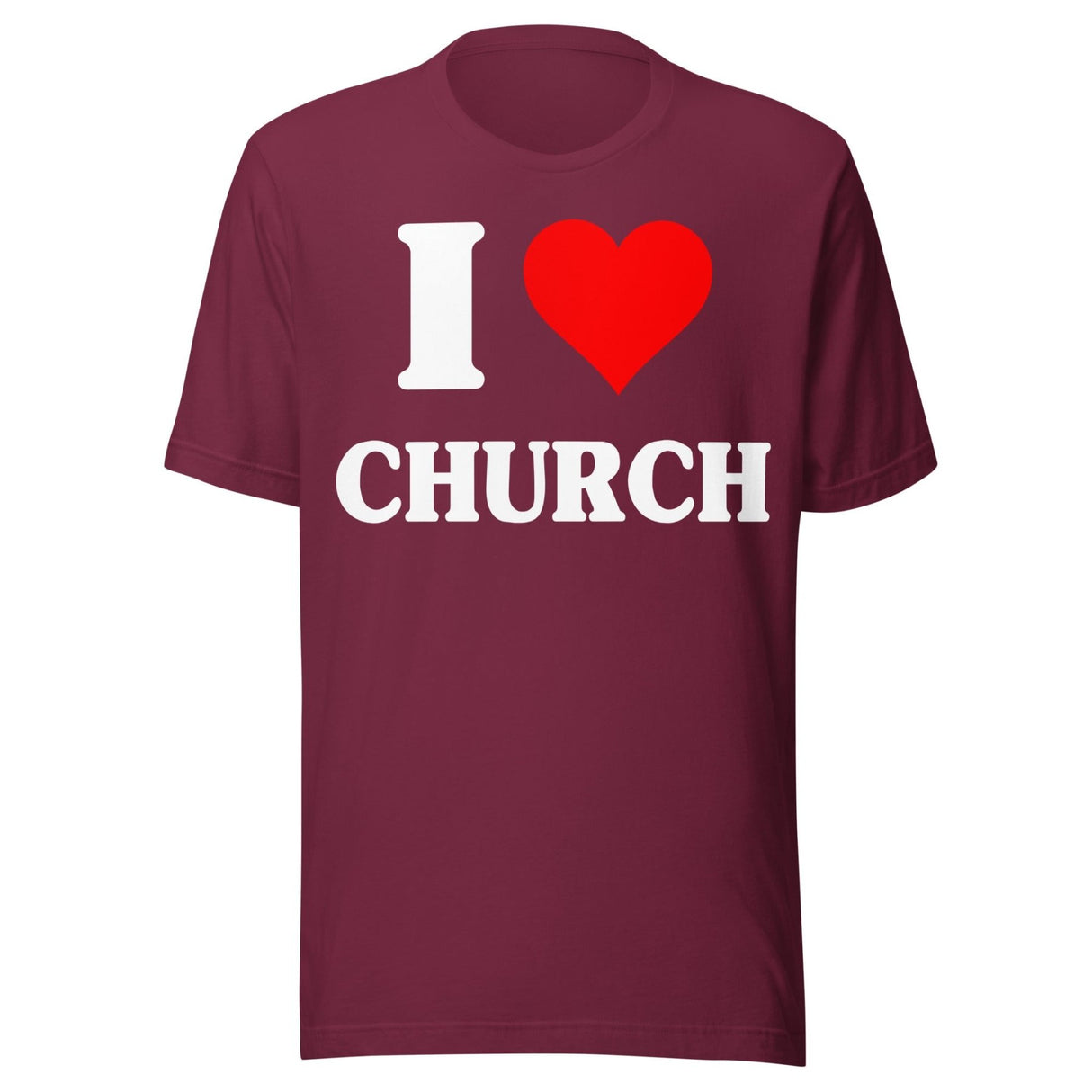 I Love Church Shirt