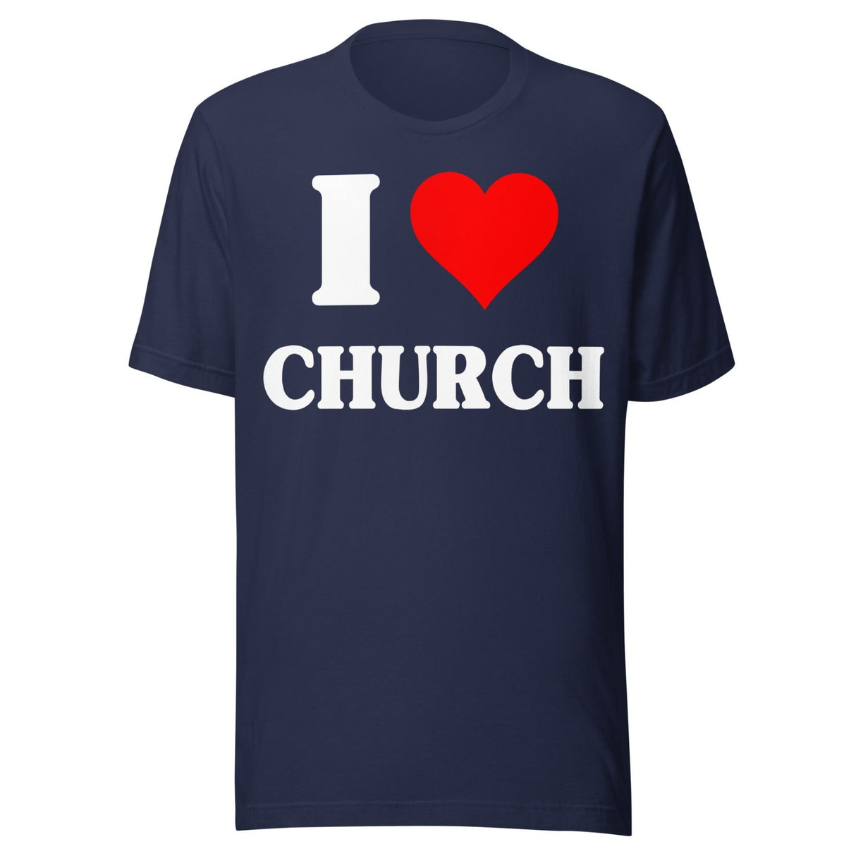 I Love Church Shirt