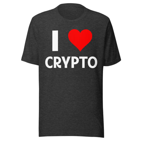 I Love Crypto Shirt