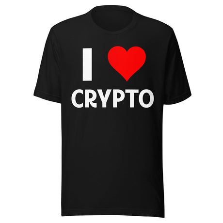 I Love Crypto Shirt