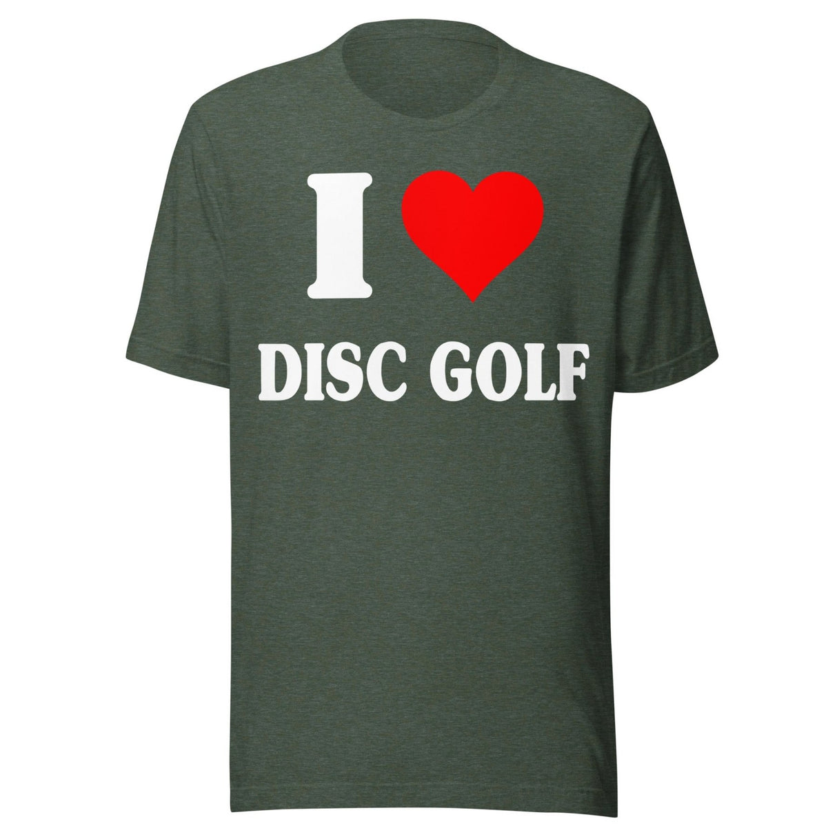 I Love Disc Golf Shirt