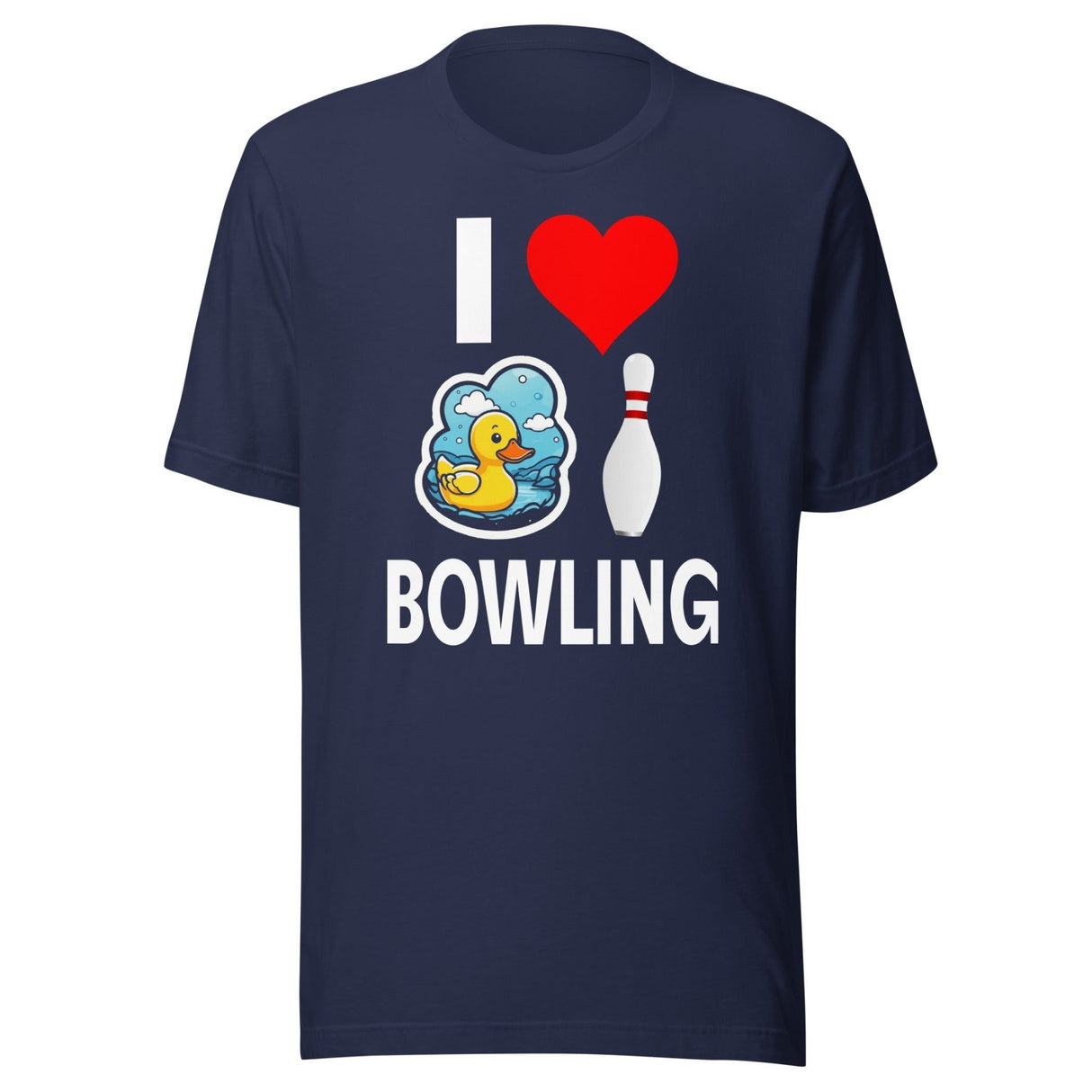 I Love Duckpin Bowling Shirt