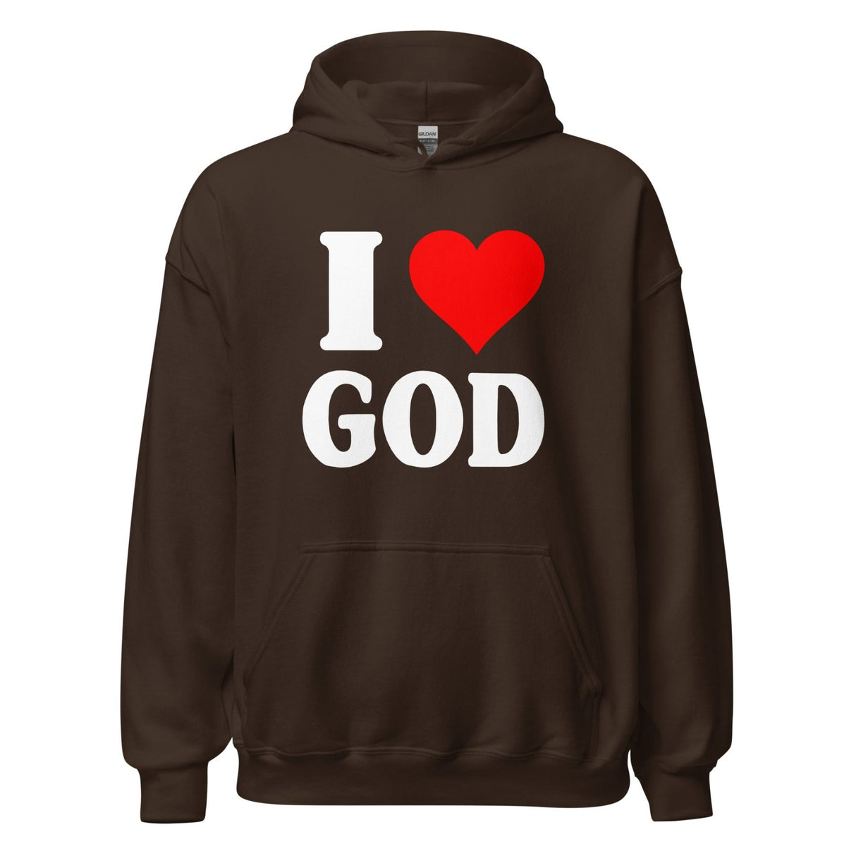 I Love God Hoodie