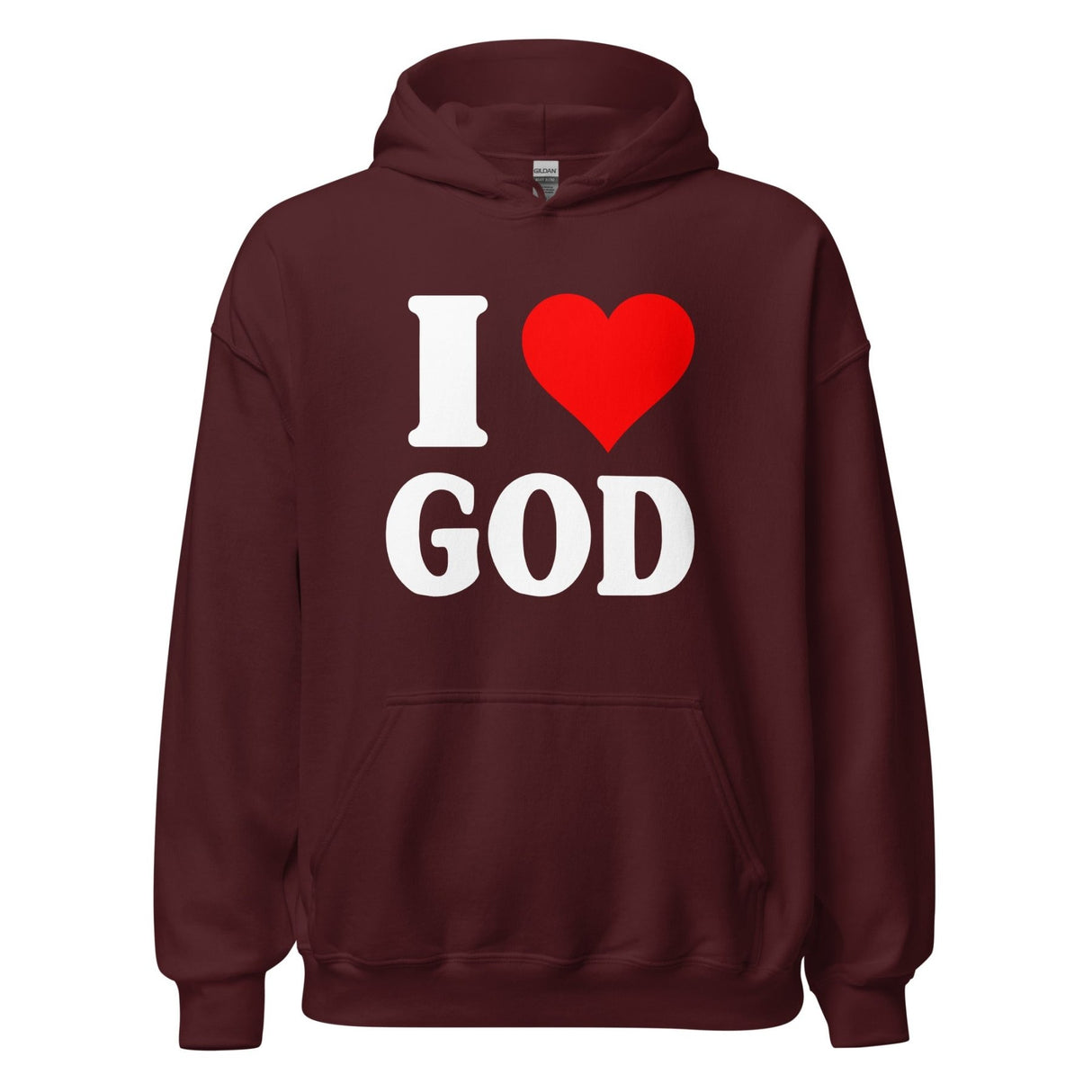 I Love God Hoodie