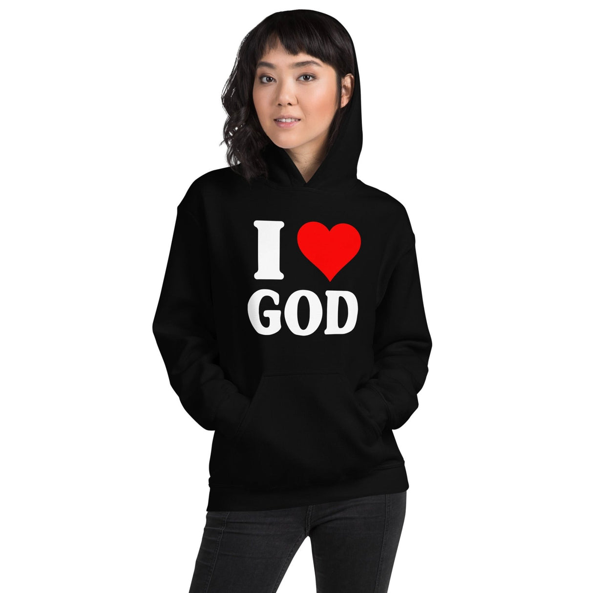 I Love God Hoodie