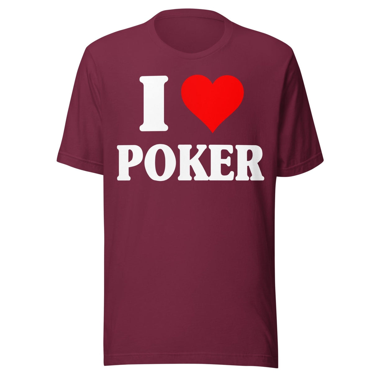 I Love Poker Shirt