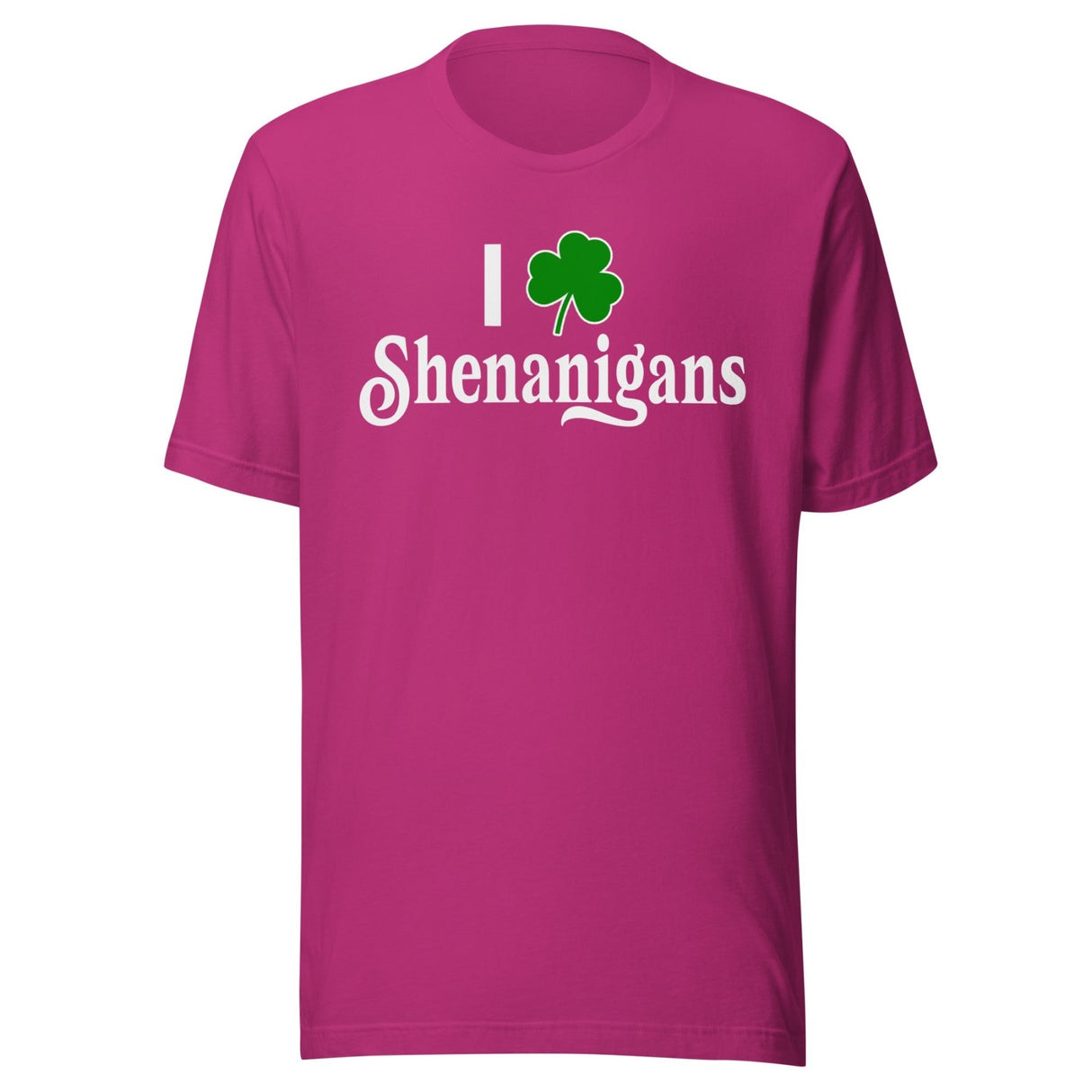 I Love Shenanigans Clover Shirt