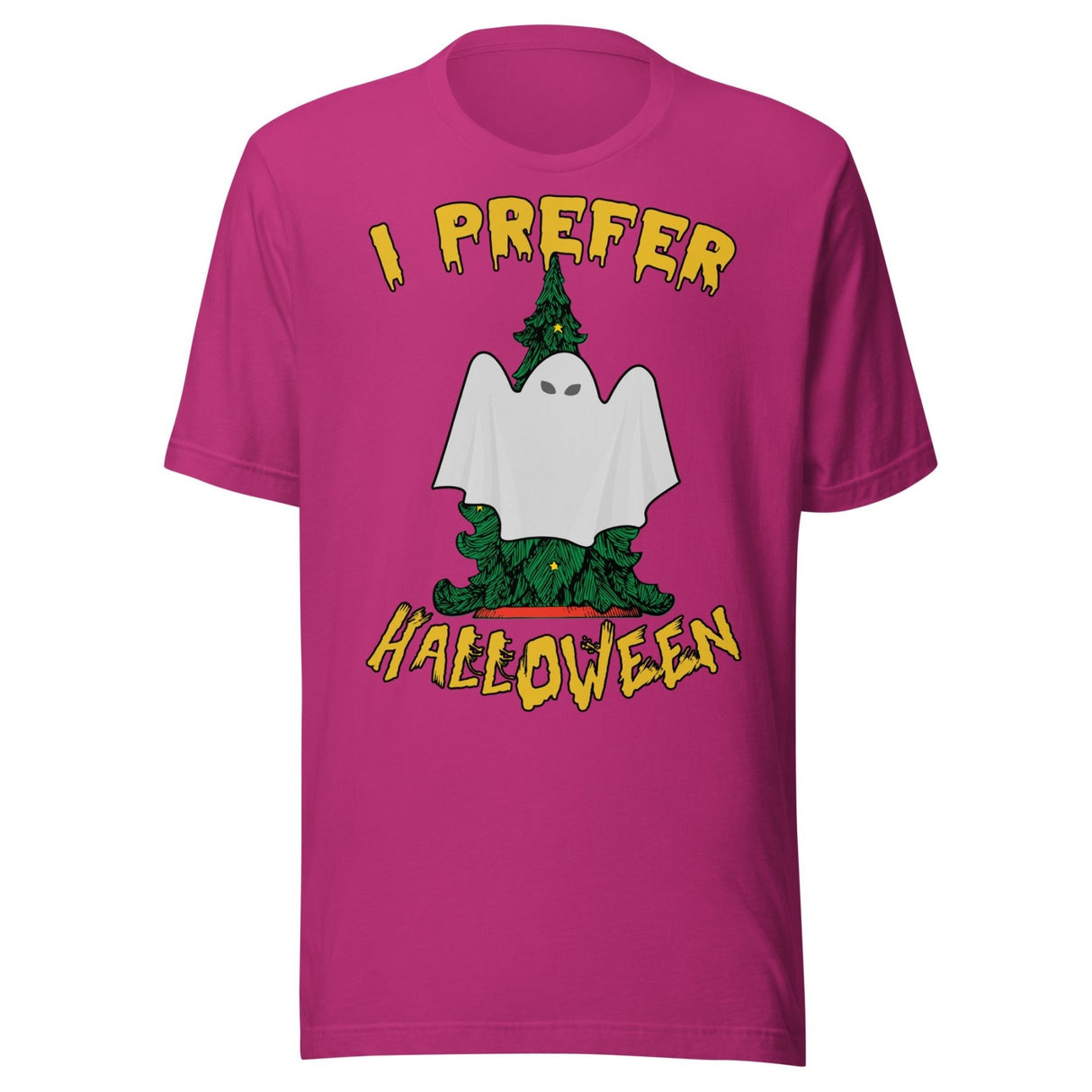 I Prefer Halloween Christmas Shirt