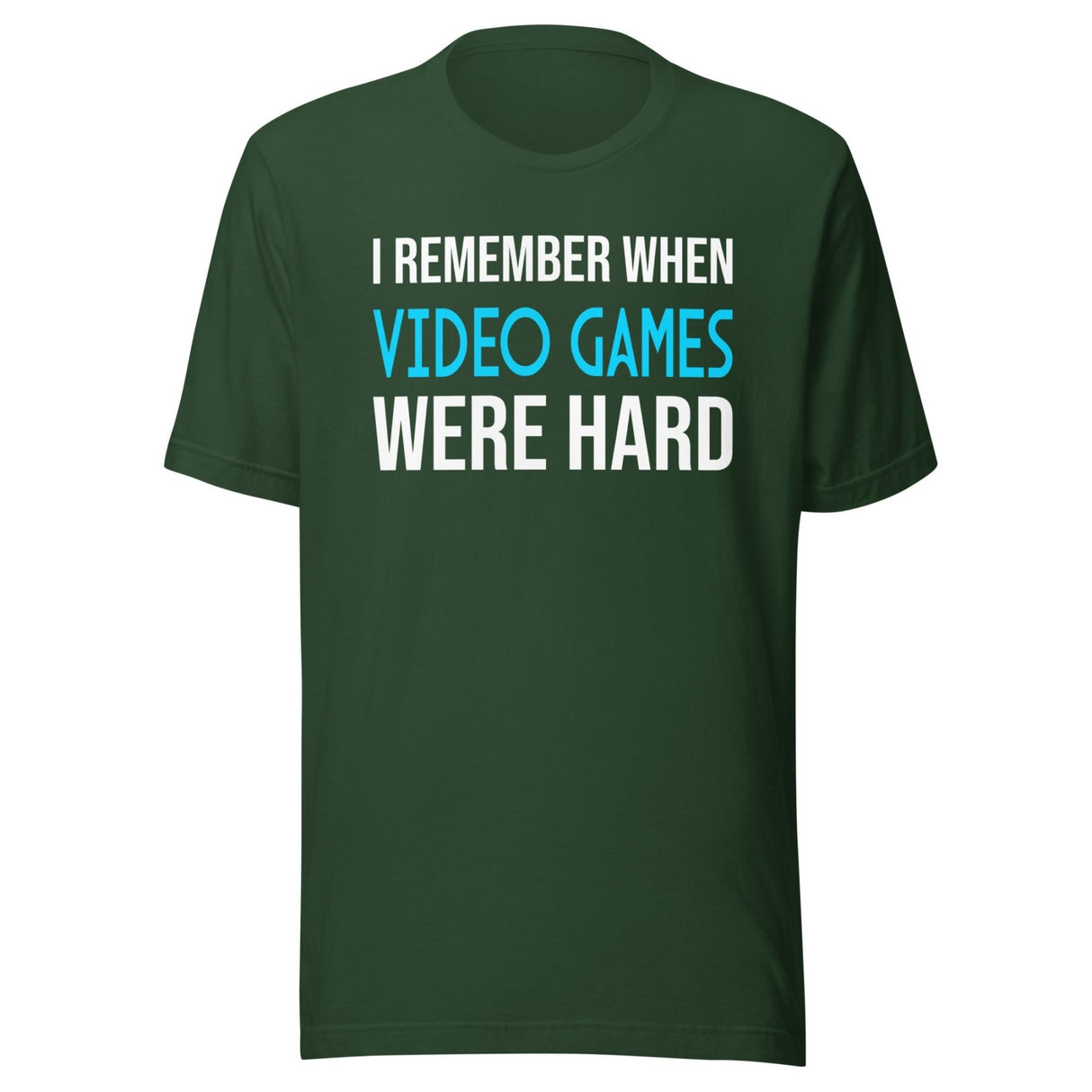 I Remember When Video Games Were Hard Shirt