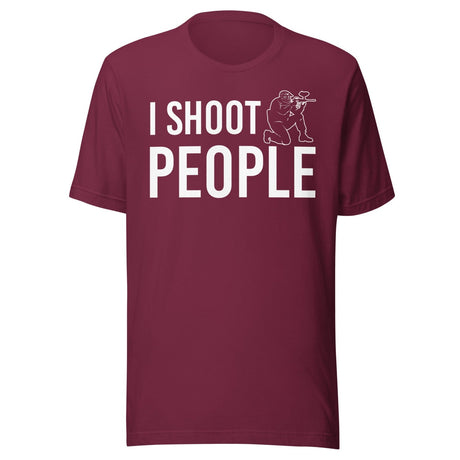 I Shoot People Paintball Shirt