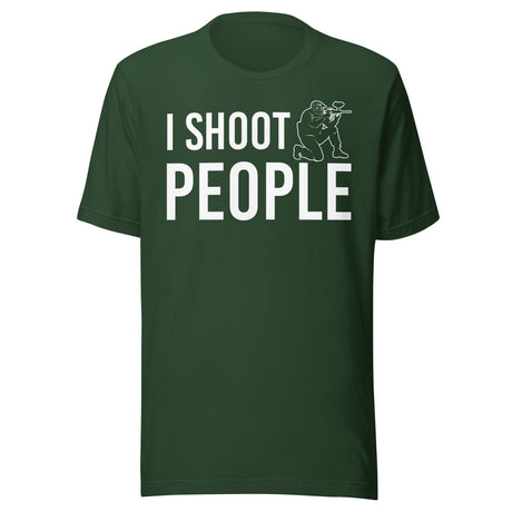 I Shoot People Paintball Shirt